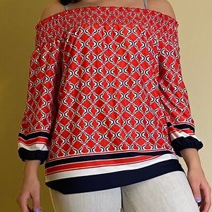 Off the shoulder top